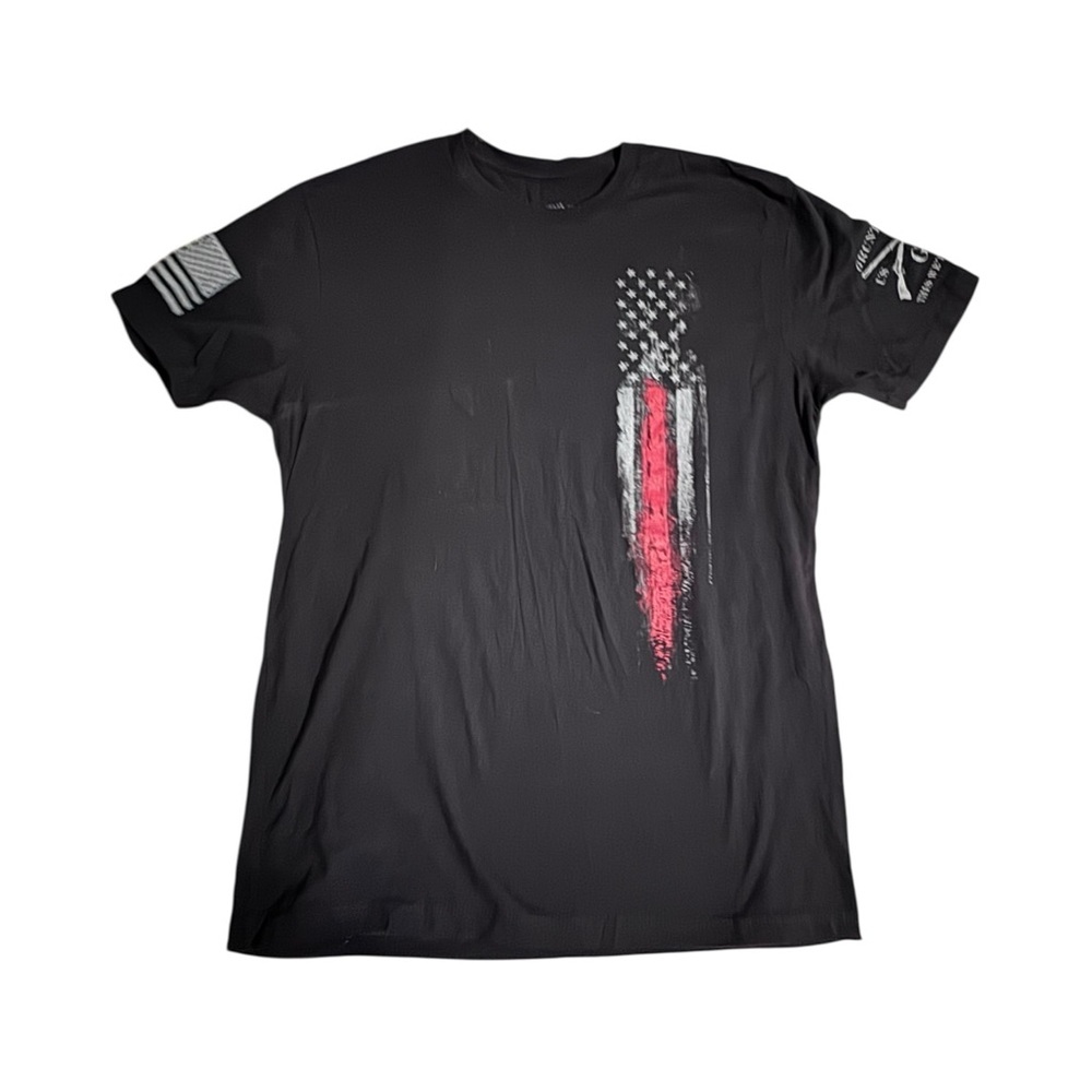 Grunt Style Black Patriotic Graphic Tee